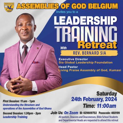 Leadership Training Retreat - Belgium