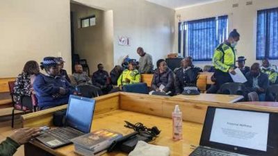 Training at the Eswatini Police Department in Mbabane